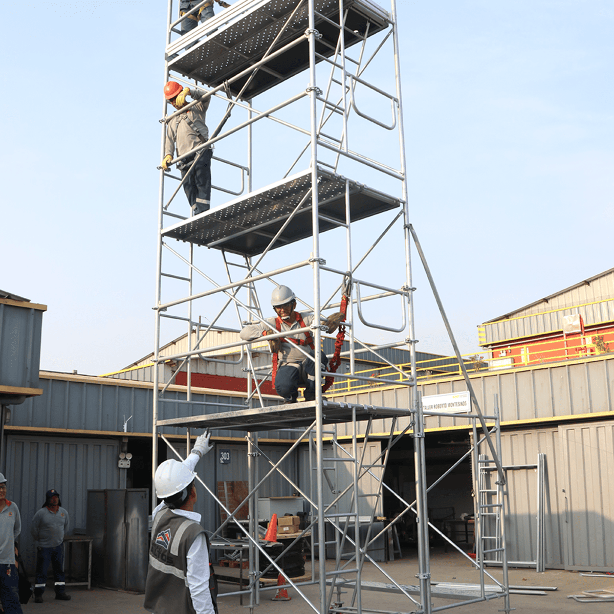 Curso de Montaje y Desmontaje de Andamios MF48®